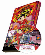 Amazing Kid Personalized DVD for Kids