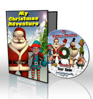 My Christmas Adventure Personalized DVD for Kids