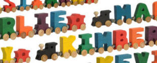 Bright Color Name Trains